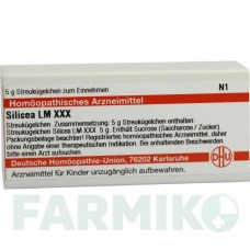 СИЛИЦЕА (SILICEA) LM XXX глобули 5 г - Гомеопатия DHU