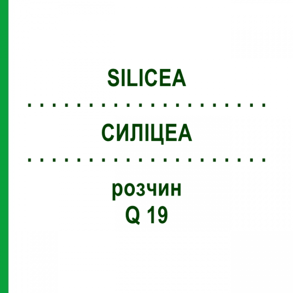 СИЛИЦЕА (SILICEA) Q 19 раствор 15 мл - Гомеопатия GUDJONS