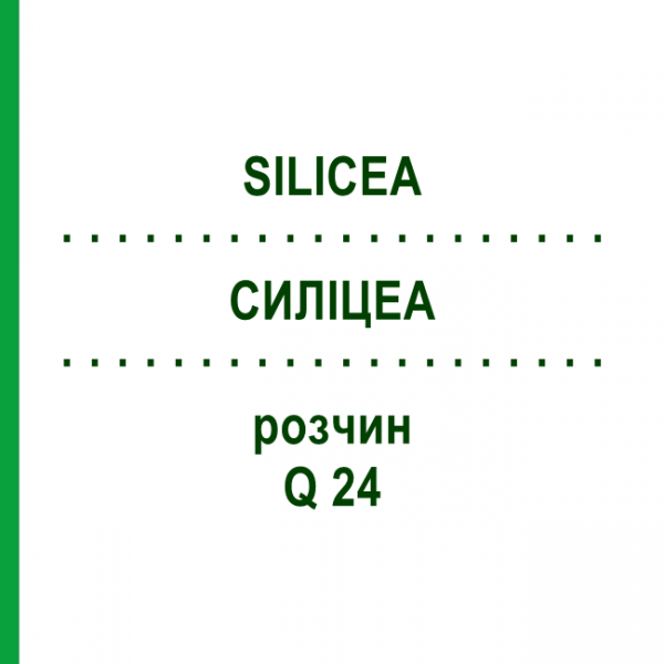 СИЛИЦЕА (SILICEA) Q 24 раствор 15 мл - Гомеопатия GUDJONS