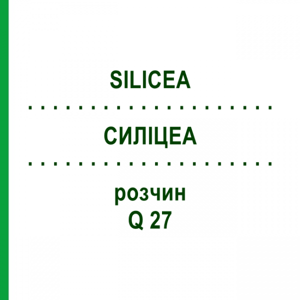 СИЛИЦЕА (SILICEA) Q 27 раствор 15 мл - Гомеопатия GUDJONS