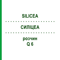 СИЛИЦЕА (SILICEA) Q 6 раствор 15 мл - Гомеопатия GUDJONS