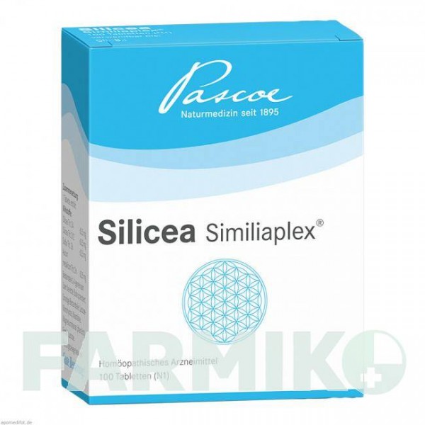СИЛИЦЕЯ СИМИЛИАПЛЕКС (SILICEA SIMILIAPLEX) таблетки 100 шт - Гомеопатия PASCOE