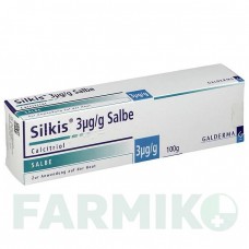 СІЛКІС (SILKIS) 3 мкг/г мазь 100 г - Кальцитріол 1 0 1 CAREFARM
