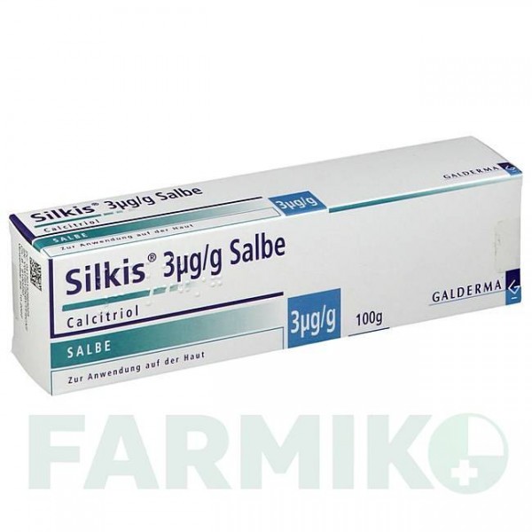 СІЛКІС (SILKIS) 3 мкг/г мазь 100 г - Кальцитріол 1 0 1 CAREFARM
