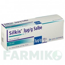 СИЛКИС (SILKIS) 3 мкг/г мазь 100 г - Кальцитриол GALDERMA