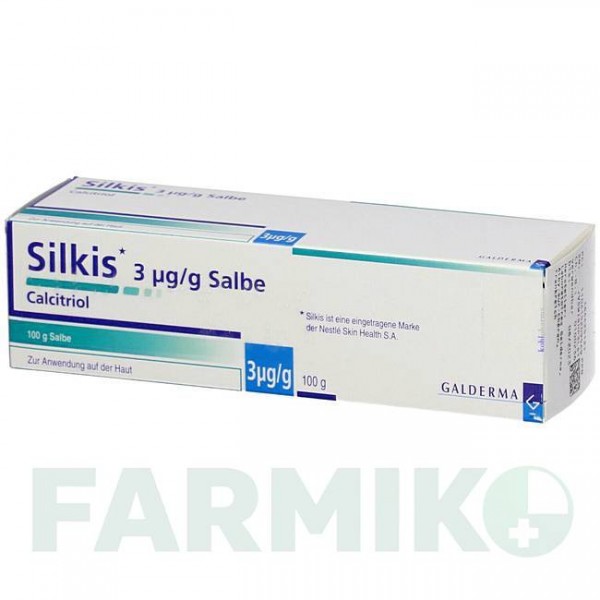 СІЛКІС (SILKIS) 3 мкг/г мазь 100 г - Кальцитріол KOHLPHARMA