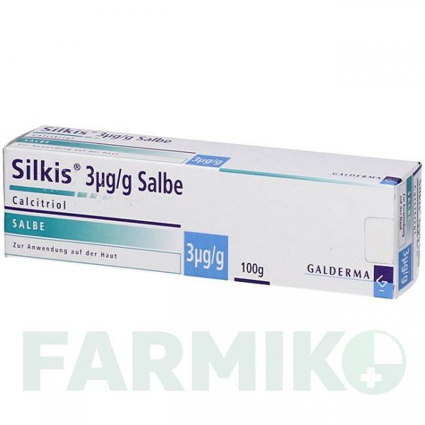 СІЛКІС (SILKIS) 3 мкг/г мазь 100 г - Кальцитріол ORIFARM