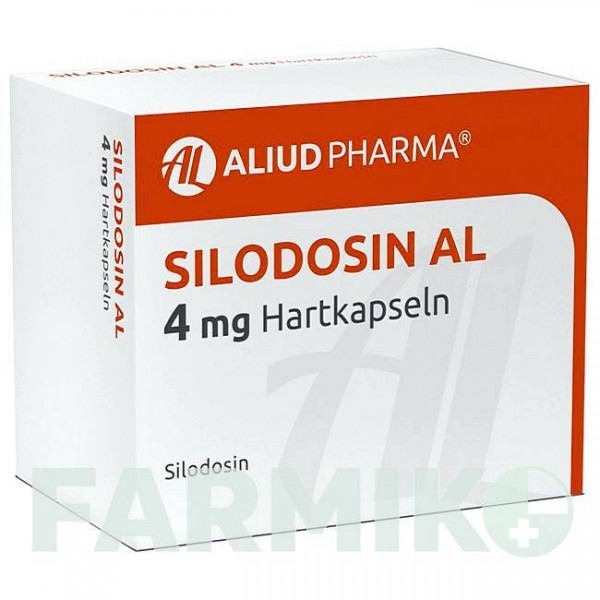 СИЛОДОЗИН (SILODOSIN) 4 мг капсулы 50 шт - Силодозин ALIUD PHARMA