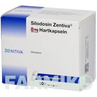 СИЛОДОЗИН (SILODOSIN) 8 мг капсули 100 шт - Силодозин ZENTIVA