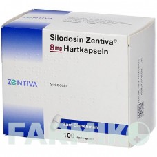 СИЛОДОЗИН (SILODOSIN) 8 мг капсулы 100 шт - Силодозин ZENTIVA