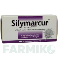СИЛИМАРКУР (SILYMARCUR) таблетки 50 шт - Плоды расторопши пятнистой RODISMA-MED PHARMA