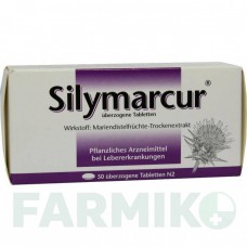 СИЛІМАРКУР (SILYMARCUR) таблетки 50 шт - Плоди розторопші плямистої RODISMA-MED PHARMA