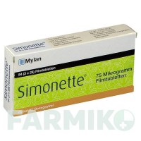 СИМОНЕТТЕ (SIMONETTE) 75 мкг таблетки 3x28 шт - Дезогестрел VIATRIS
