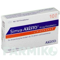 СИМВА (SIMVA) 10 мг таблетки 100 шт - Симвастатин ARISTO PHARMA