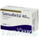 СИМВАБЕТА (SIMVABETA) 40 мг таблетки 50 шт - Симвастатин BETAPHARM