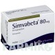 СИМВАБЕТА (SIMVABETA) 80 мг таблетки 50 шт - Симвастатин BETAPHARM