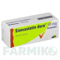 СИМВАСТАТИН (SIMVASTATIN) 10 мг таблетки 50 шт - Симвастатин VIATRIS