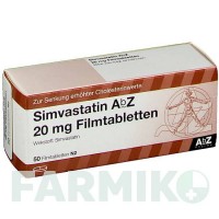 СИМВАСТАТИН (SIMVASTATIN) 20 мг таблетки 50 шт - Симвастатин ABZ PHARMA