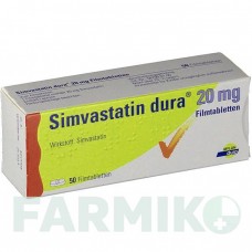 СИМВАСТАТИН (SIMVASTATIN) 20 мг таблетки 50 шт - Симвастатин VIATRIS