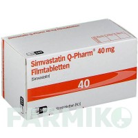 СИМВАСТАТИН (SIMVASTATIN) 40 мг таблетки 100 шт - Симвастатин JUTA PHARMA