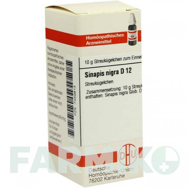 СИНАПИС НИГРА (SINAPIS NIGRA) D 12 глобули 10 г - Гомеопатия DHU