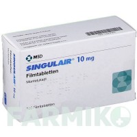 СИНГУЛЯР (SINGULAIR) 10 мг таблетки 100 шт - Монтелукаст 1 0 1 CAREFARM