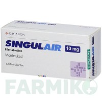 СИНГУЛЯР (SINGULAIR) 10 мг таблетки 100 шт - Монтелукаст EURIMPHARM