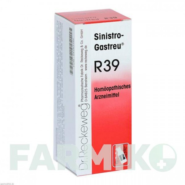 СИНІСТРО ГАСТРЕУ (SINISTRO GASTREU) суміш 50 мл - Гомеопатія DR.RECKEWEG
