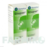 СИНУПРЕТ (SINUPRET) краплі 2x100 мл - Активні речовини BIONORICA