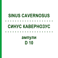 СИНУС КАВЕРНОЗУС (SINUS CAVERNOSUS) D 10 ампули 10x1 мл - Гомеопатія WALA HEILMITTEL