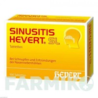 СИНУСИТ (SINUSITIS) таблетки 100 шт - Гомеопатия HEVERT