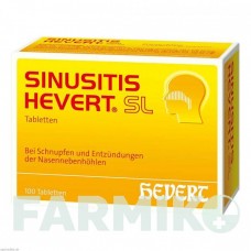 СИНУСИТ (SINUSITIS) таблетки 100 шт - Гомеопатия HEVERT