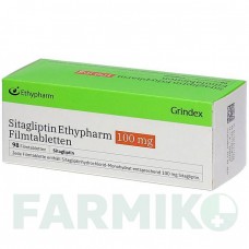 СИТАГЛИПТИН (SITAGLIPTIN) 100 мг таблетки 98 шт - Ситаглиптин ETHYPHARM