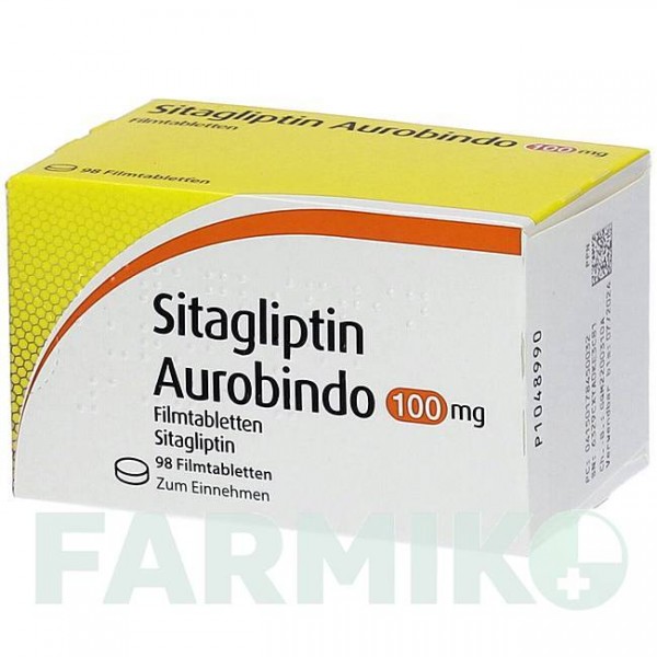 СИТАГЛИПТИН (SITAGLIPTIN) 100 мг таблетки 98 шт - Ситаглиптин PUREN PHARMA