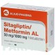 СИТАГЛИПТИН (SITAGLIPTIN) 50 мг/1000 мг таблетки 56 шт - Метформин, Ситаглиптин ALIUD PHARMA
