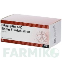 СИТАГЛІПТИН (SITAGLIPTIN) 50 мг таблетки 98 шт - Ситагліптин ABZ PHARMA