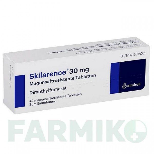 СКИЛАРЕНС (SKILARENCE) 30 мг таблетки 42 шт - Диметилфумарат ALMIRALL