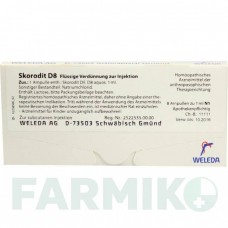 СКОРОДИТ (SKORODIT) D 8 ампулы 8x1 мл - Гомеопатия WELEDA