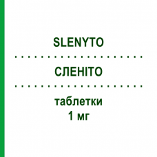 СЛЕНІТО (SLENYTO) 1 мг таблетки 60 шт - Мелатонін AXICORP PHARMA