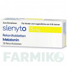 СЛЕНИТО (SLENYTO) 5 мг таблетки 30 шт - Мелатонин INFECTOPHARM