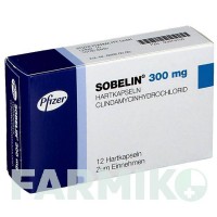 СОБЕЛІН (SOBELIN) 300 мг капсули 12 шт - Кліндаміцин PFIZER