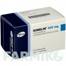 СОБЕЛИН (SOBELIN) 300 мг капсулы 30 шт - Клиндамицин PFIZER