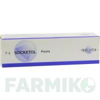 СОКЕТОЛ (SOCKETOL) паста 5 г - Лідокаїн, Інше LEGE ARTIS PHARMA