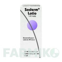СОДЕРМ (SODERM) 1,22 мг/г емульсія 20 мл - Бетаметазон DERMAPHARM