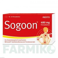 СОГУН (SOGOON) 480 мг таблетки 50 шт - Корень дьявольского когтя ARISTO PHARMA