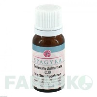 СОЛАНУМ ДУЛЬКАМАРА (SOLANUM DULCAMARA) C 30 глобули 10 г - Гомеопатія SPAGYRA