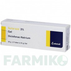 СОЛАРАЗЕ (SOLARAZE) 3% гель 50 г - Диклофенак FD PHARMA