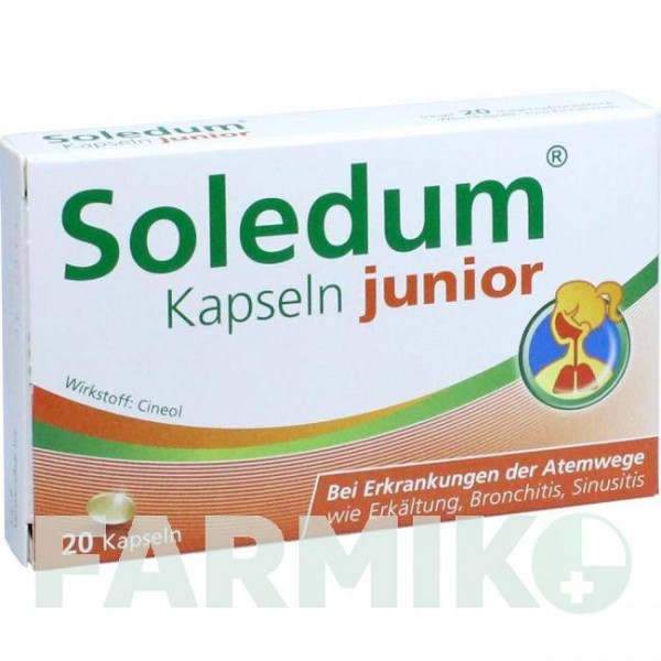 СОЛЕДУМ (SOLEDUM) 100 мг капсулы 20 шт - Цинеол MCM KLOSTERFRAU