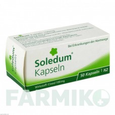 СОЛЕДУМ (SOLEDUM) 100 мг капсулы 50 шт - Цинеол MCM KLOSTERFRAU