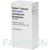 СОЛИАН (SOLIAN) 100 мг/мл раствор 60 мл - Амисульприд 2CARE4